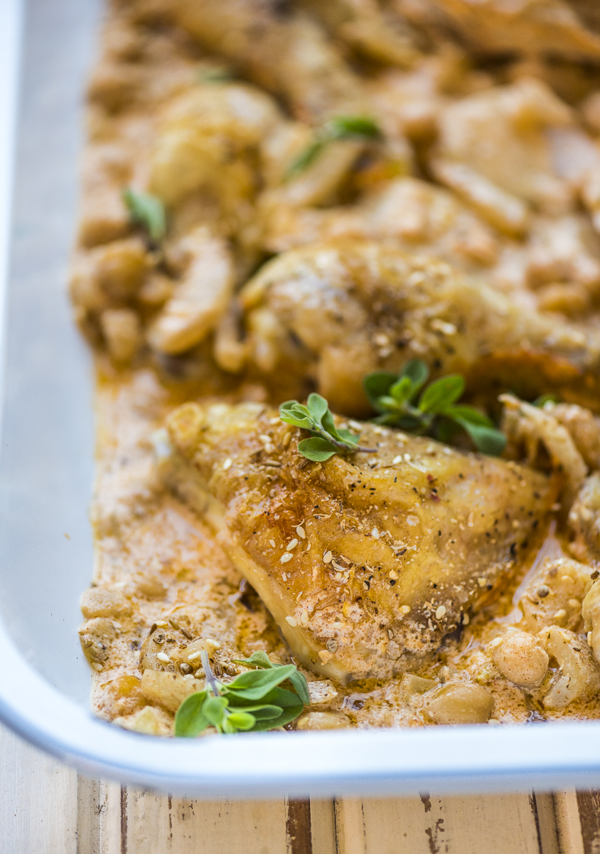 Paprika Chicken with Chickpeas and Fennel Hein van Tonder Food Photographer & Stylist