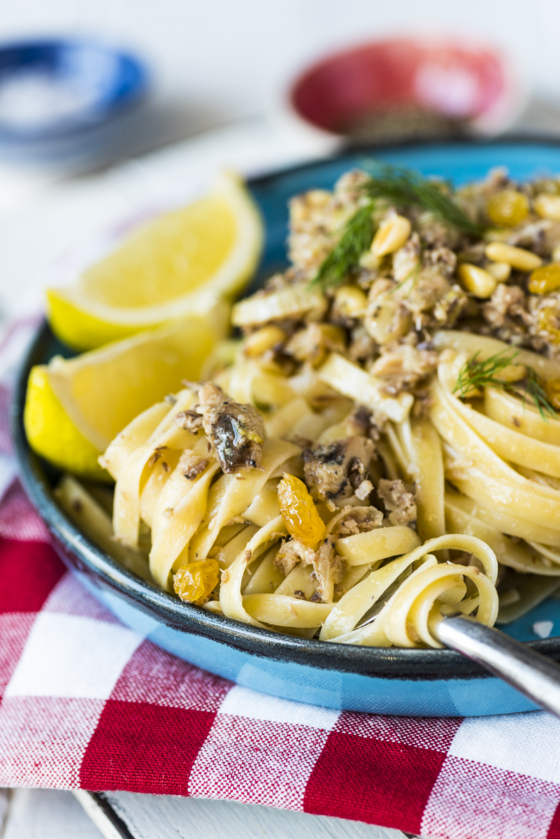 Sardine and Fennel Pasta Food Photographer