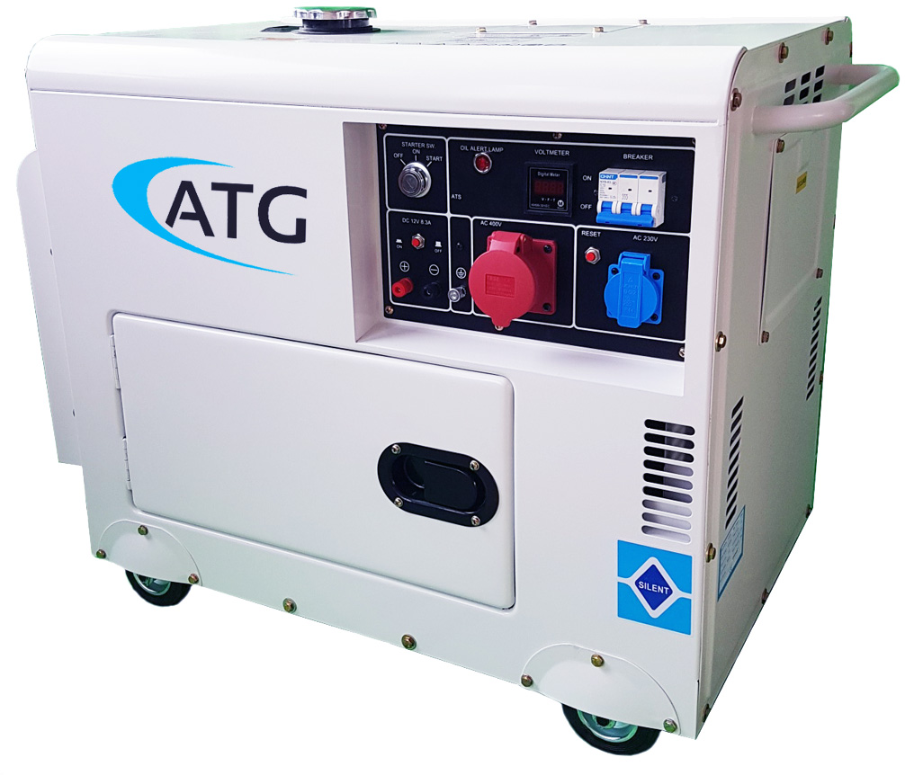 This Sustainable Power Generator Genset diesel works with