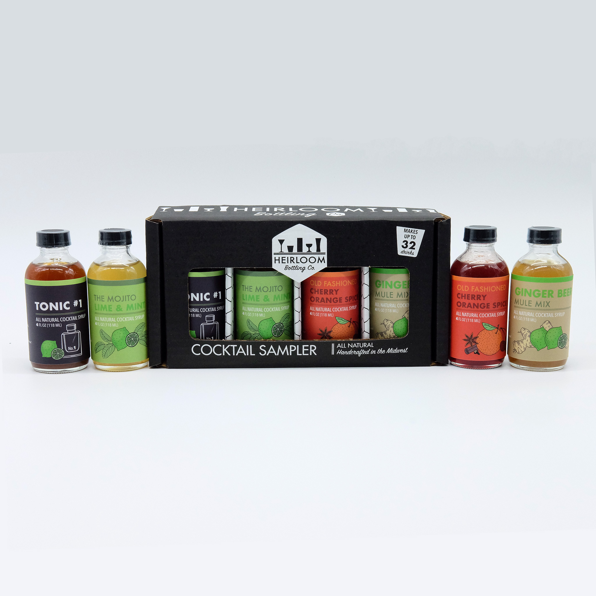 Cocktail Essentials Sample Pack Heirloom Bottling Co.