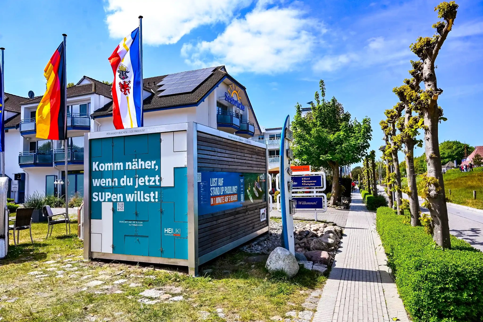 StandUpPaddling Rental at Hotel Seebrücke in Zingst HEIUKI