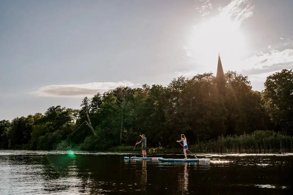 Stand up Paddle Verleih Schwielowsee HEIUKI