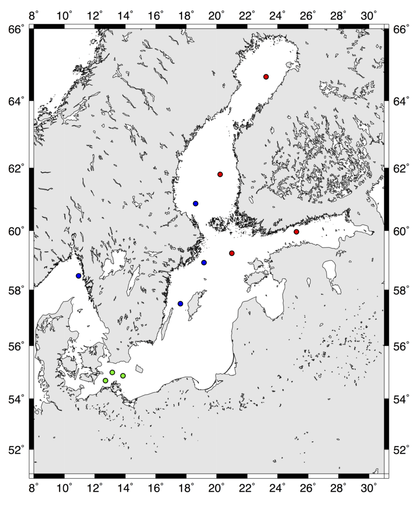Wave climate in the Baltic Sea in 2018