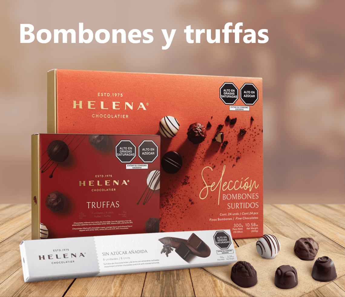 Chocolates Helena Chocolates, Tejas y Chocotejas