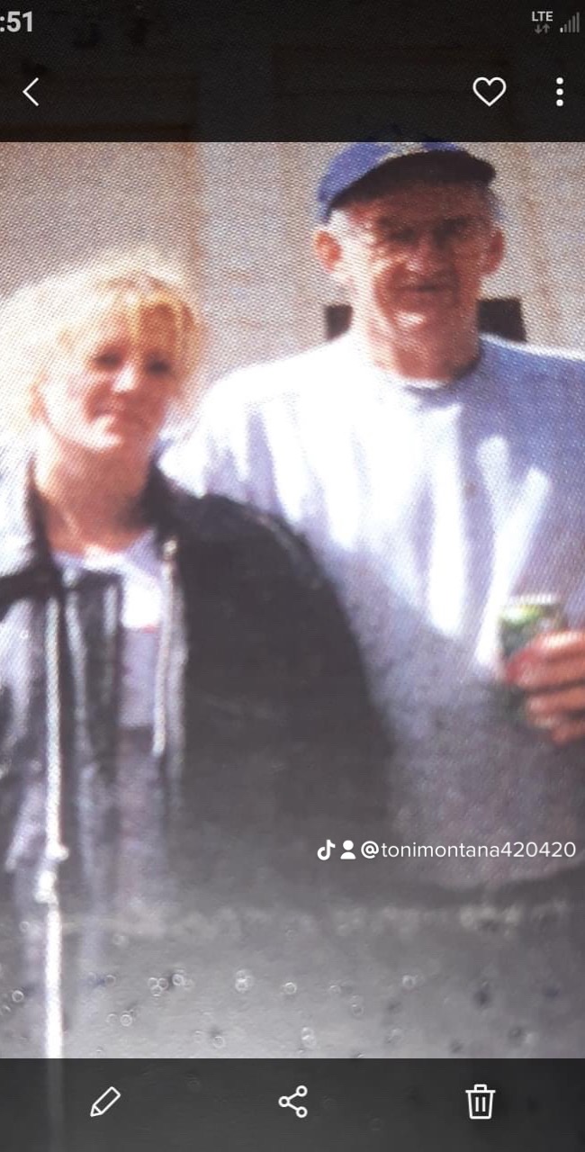 Joe Lantz and his youngest daughter Corilee