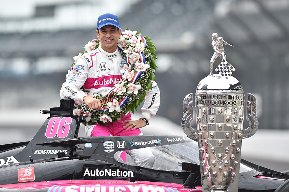 Helio Castroneves 4time Indy 500 Champion