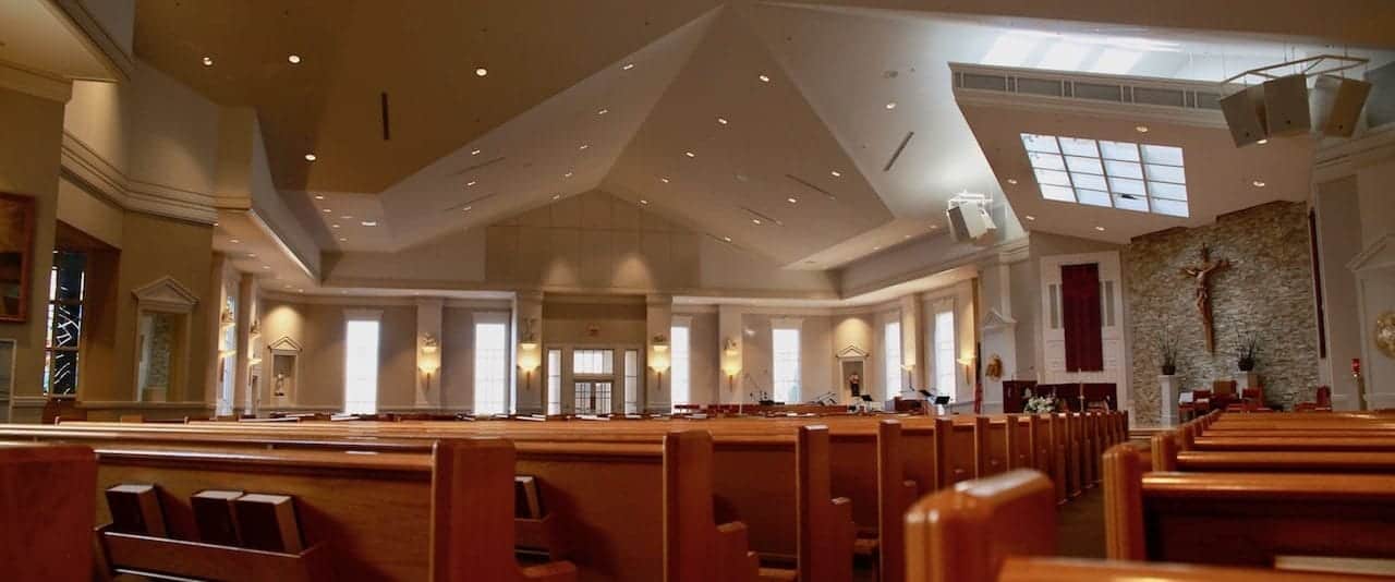 St. Philip Catholic Church Interior Altar Helios Energy