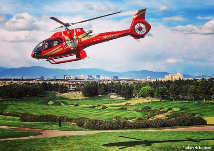 EC130T2 in Papillon Grand Canyon Helicopter Database