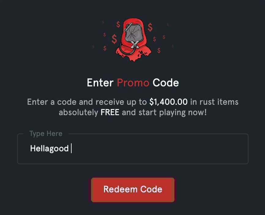 Rust Stake Promo Codes 2024 + October Review HG Marketing