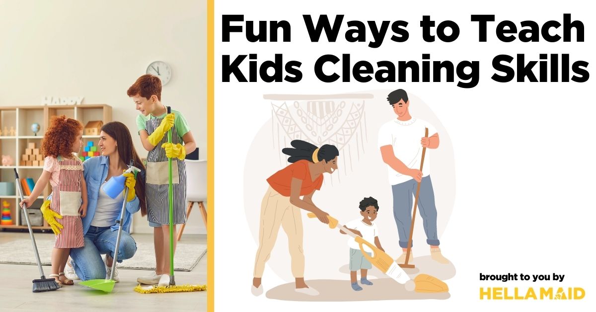 How to Make Cleaning Fun for Your Kids