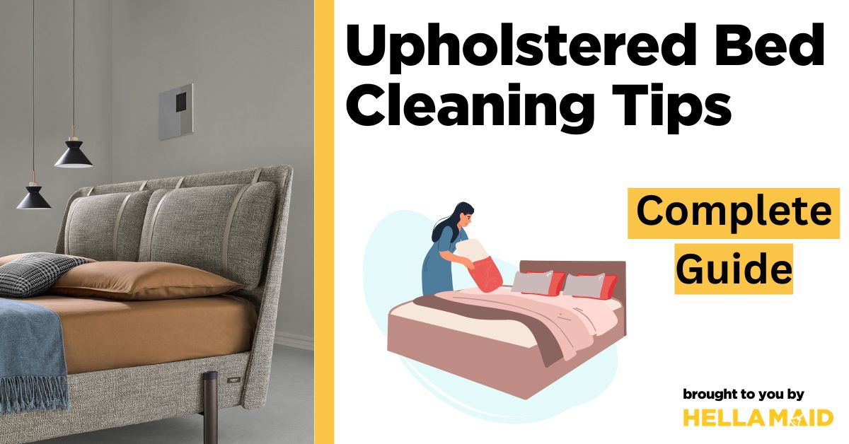 Upholstered Bed Cleaning Tips for a Fresh and Inviting Bedroom