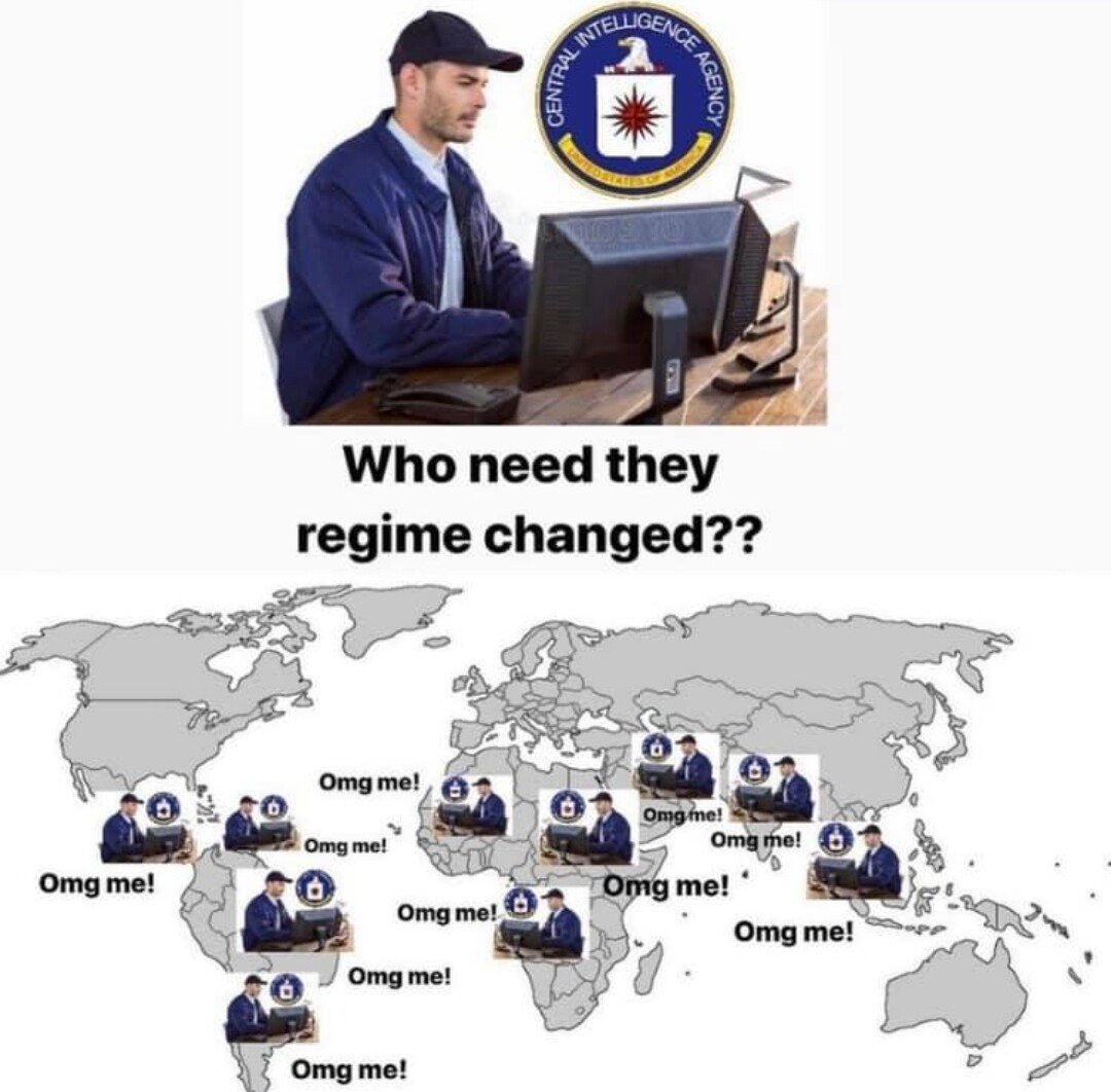 How regime change really works… Hellbound and Down