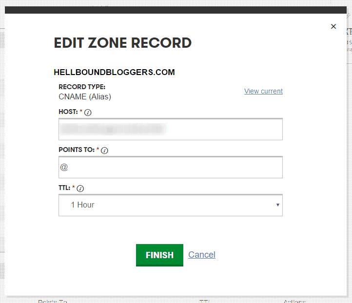 Setup Custom Domain Name For Blogs