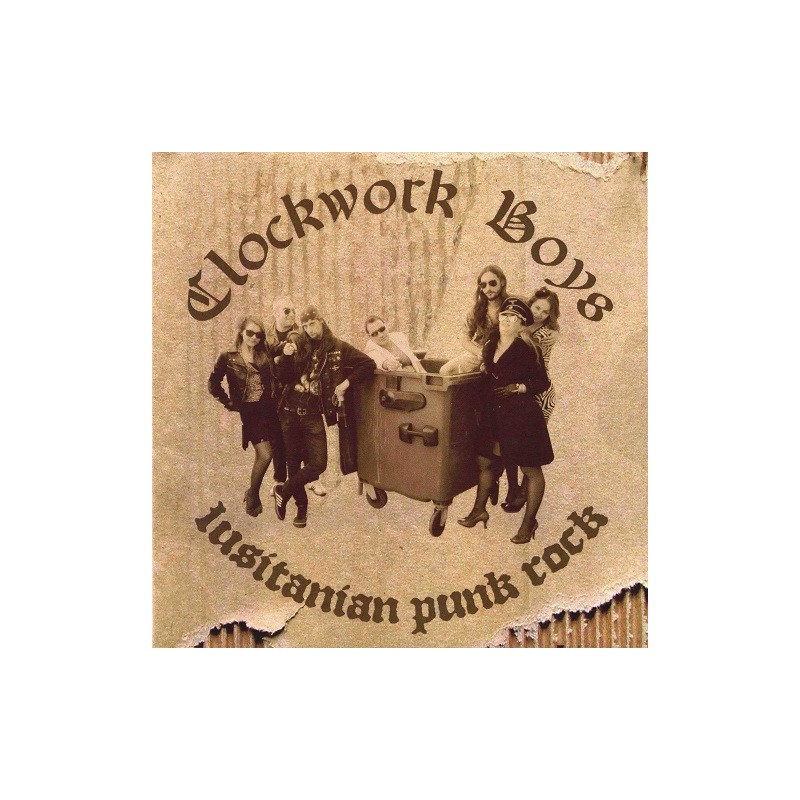 CLOCKWORK BOYS / ENGLISH DOGS "Lusitanian Punk Rock Punk Fucking Rock" EP