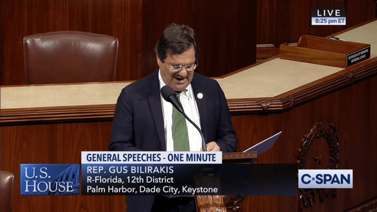 Congressman Bilirakis Veterans Events June 23,2023 CONGRESSMAN BILIRAKIS RECOGNIZES ELPIDOPHOROS AT THE US