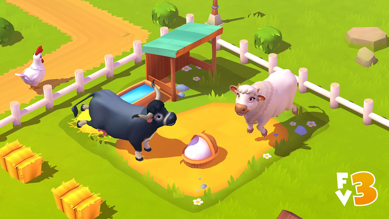 Zynga Debuts "Sneak Peek" for Mobile FarmVille 3