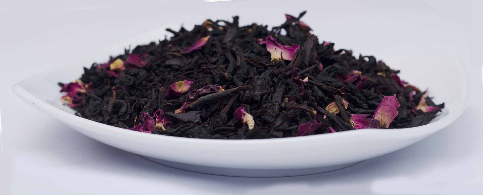 Rose Black TeaLoose leaf aromatic fullbodied cup