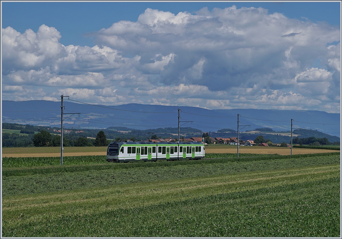 Die LEB wird auch "La Ligne Verte" (Die Grüne Linie) genannt, wobei ein Blick auf die vielen