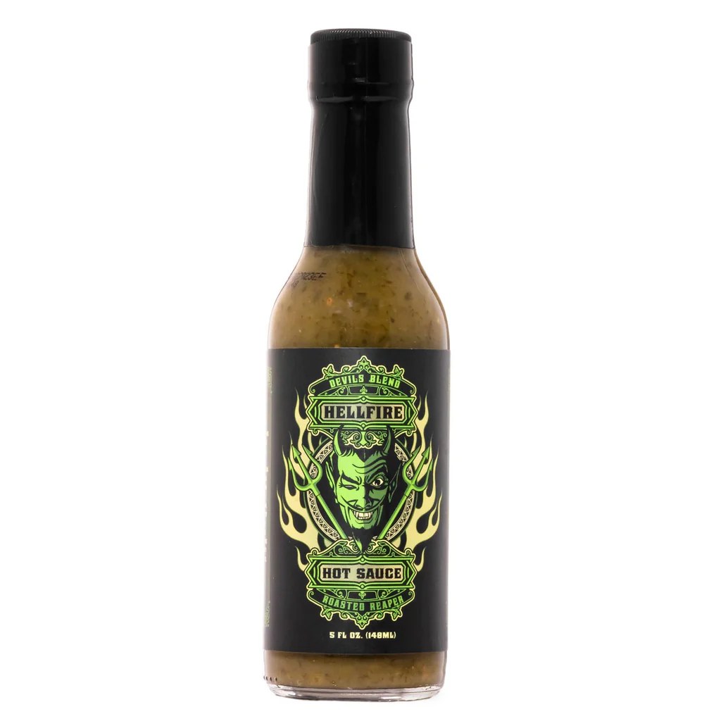 Devil’s Blend Roasted Reaper Hot Sauce Green Verde Hot Sauce