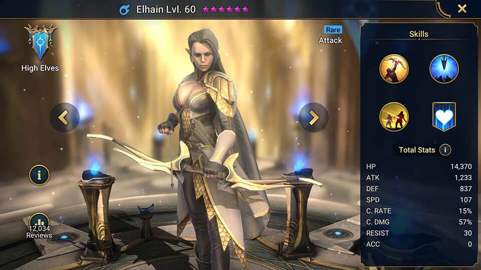 Elhain HellHades Raid Shadow Legends
