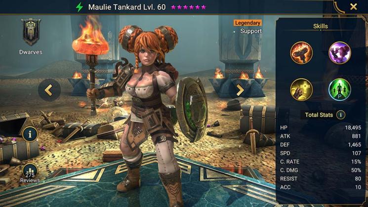 Maulie Tankard HellHades Raid Shadow Legends