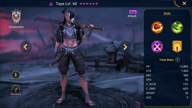 Taya HellHades Raid Shadow Legends