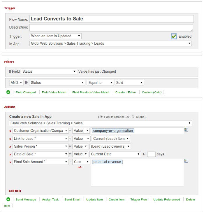 Globiflow. About, connectors, integrations