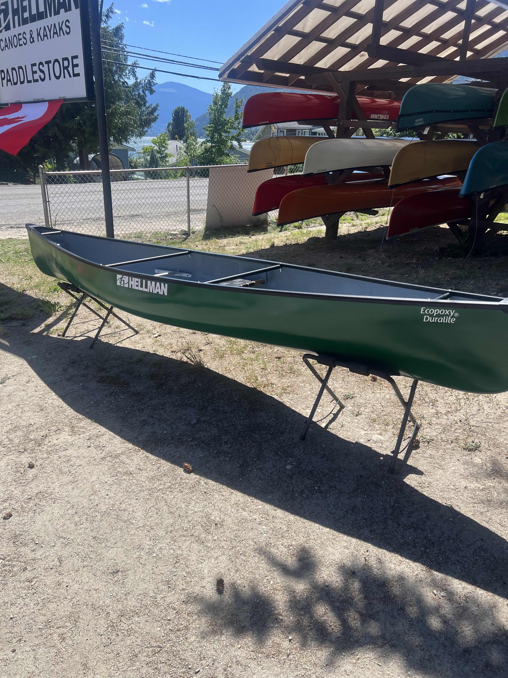 Purcell, Green, Duralite (Black Gunwales, Skid Plates, FootBrace