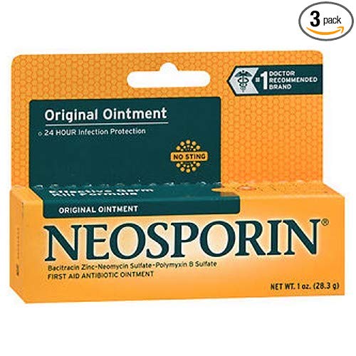 Neosporin Original First Aid Antibiotic Ointment 1 oz (Pack of 3