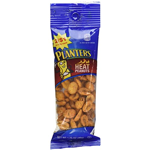 Planters Heat PeanutsTubes 1.75 oz 18 ct HelloHalal
