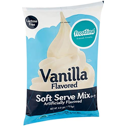 Frostline Vanilla Soft Serve Ice Cream Mix, 6 Pounds HelloHalal