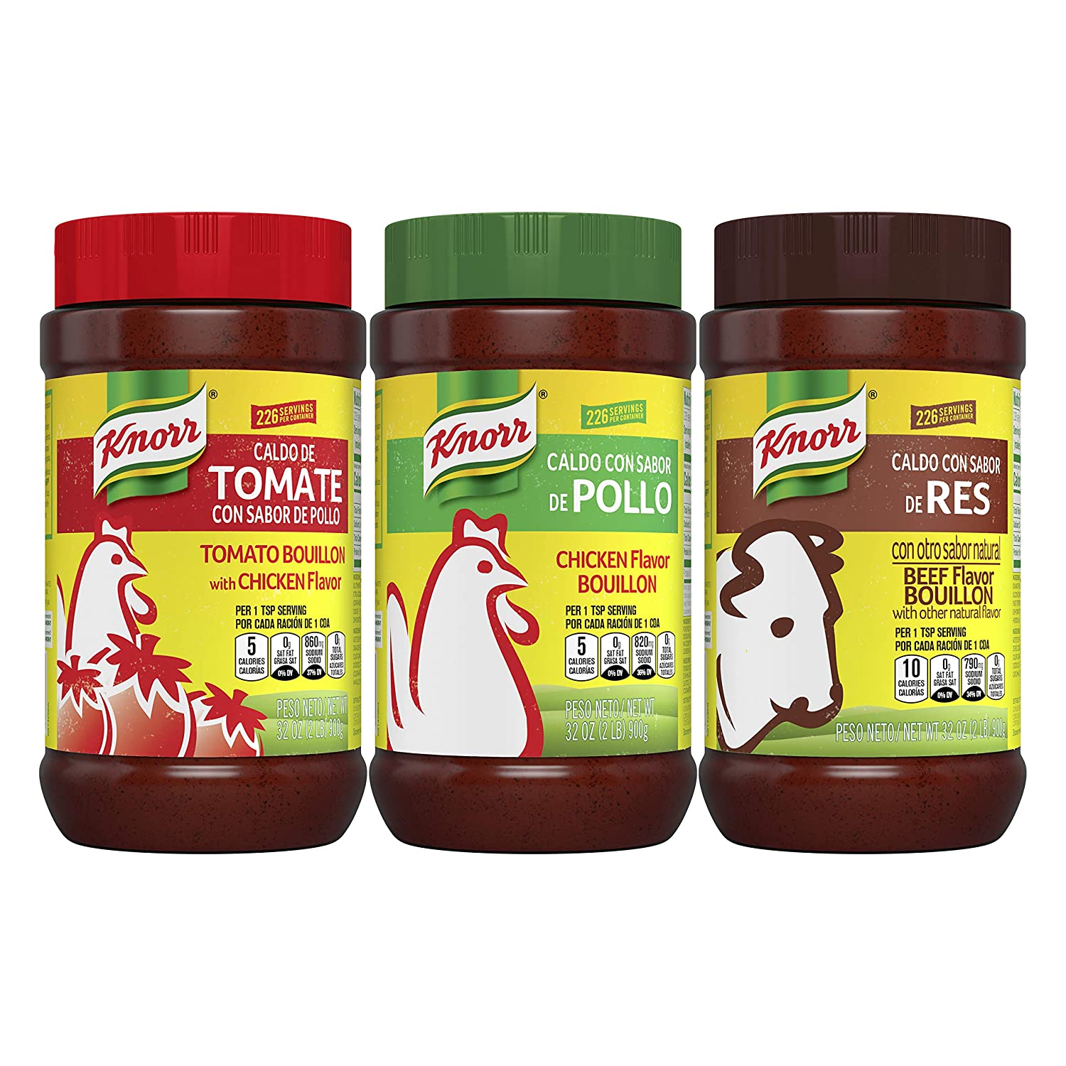 Knorr Beef/Chicken/Tomato With Chicken Bouillon For Sauces, Soups HelloHalal