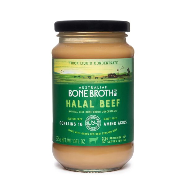 Halal Beef Bone Broth Concentrate Beef Flavour HelloHalal