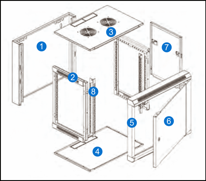 China Wall Mount Server Rack Manufacturer Hello Signal