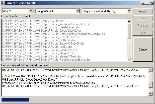 Script32 A Freeware to Convert VBScript/JScript/HTA to Executables