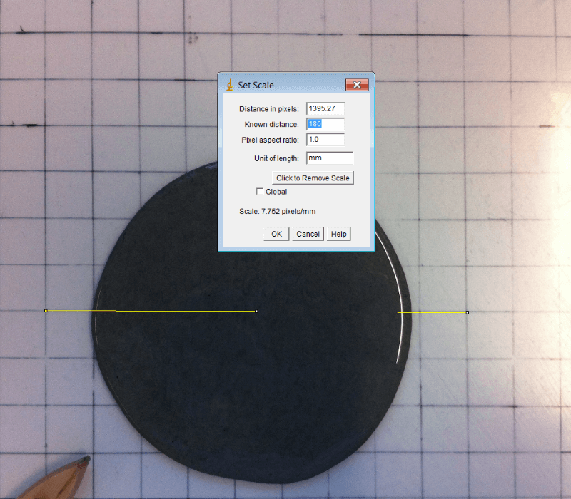 How to Compute the Area of Irregular Shapes using ImageJ ? Algorithms