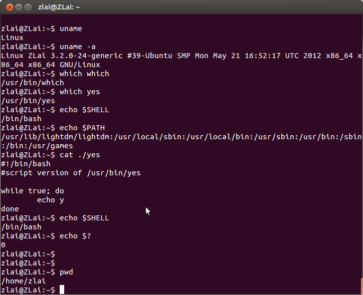 Linux Shell Programming yes Technology of Computing