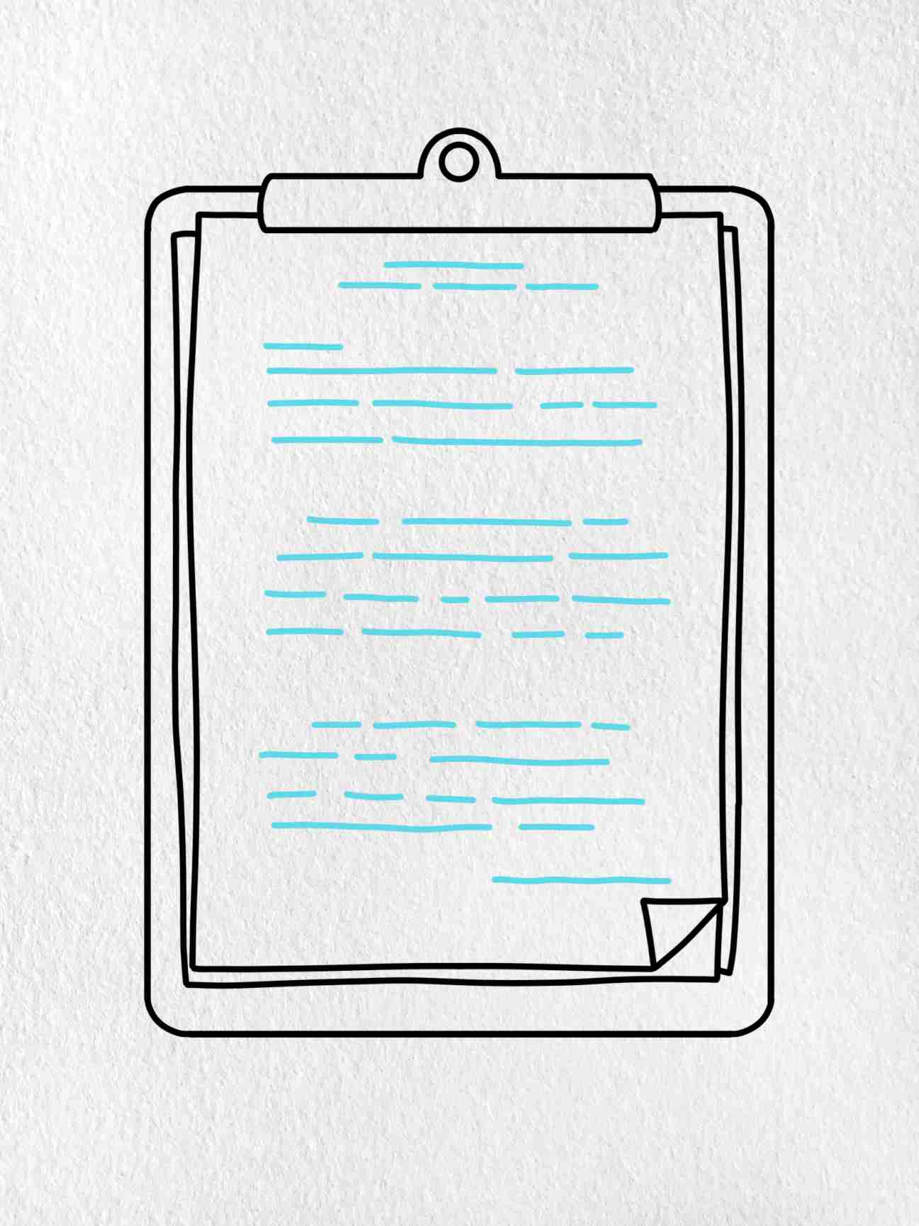 How to Draw a Clipboard HelloArtsy
