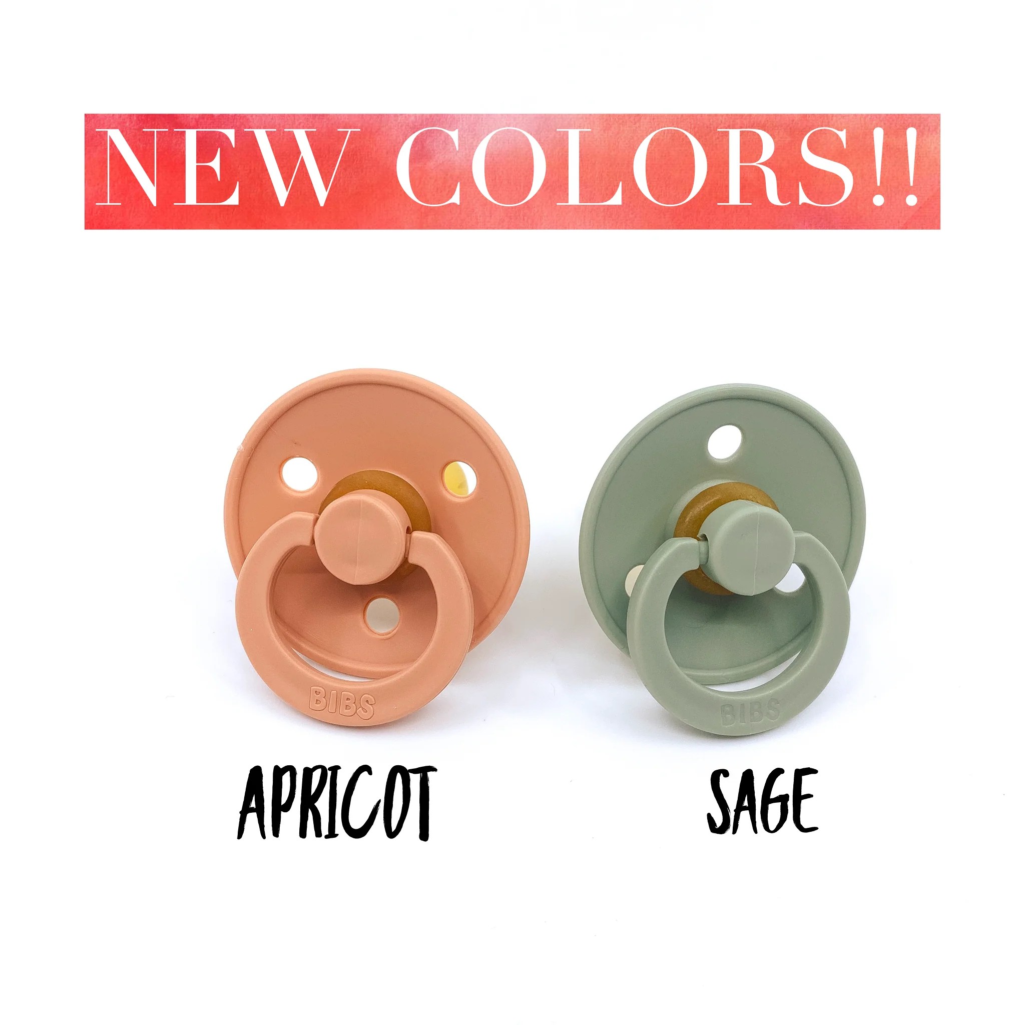 BiBS Natural Rubber Pacifiers hellobabyLA, LLC