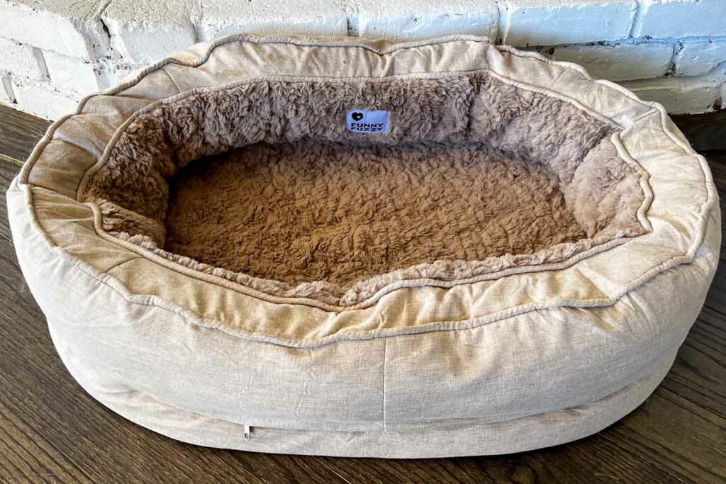 Funny Fuzzy Pet Dog Bed Review helloBARK!