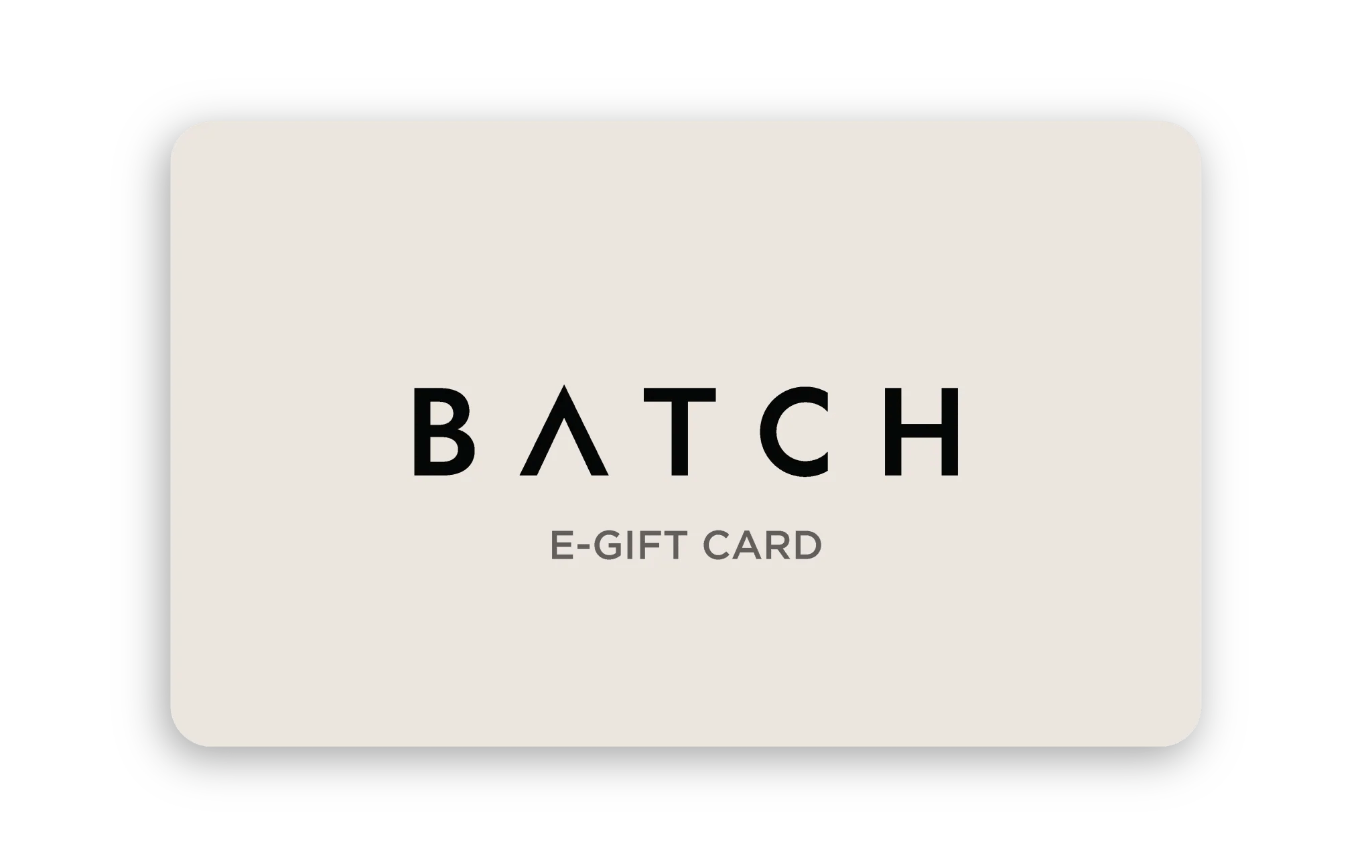BATCH EGift Card