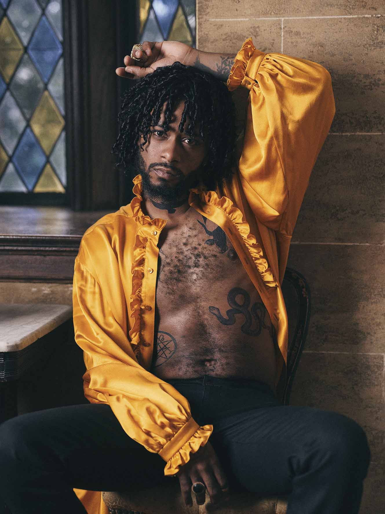 LaKeith Stanfield for 'Replica Man' Magazine