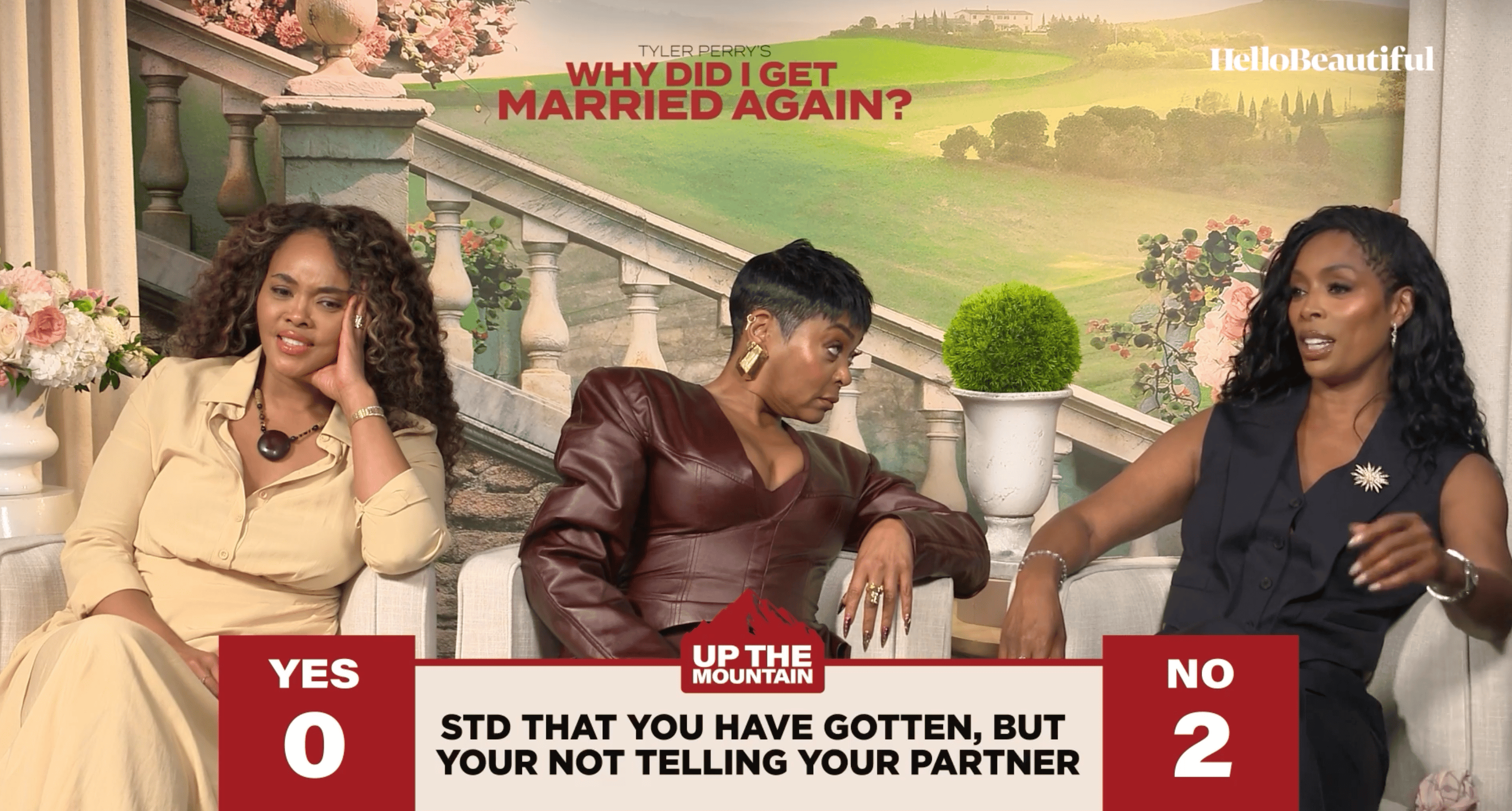 Taraji P. Henson, Tasha Smith & Sharon Leal Play Marriage Game