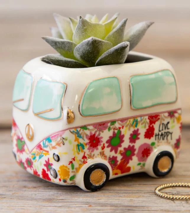Camper Mini Succulent Vase Hello Beautiful Boutique