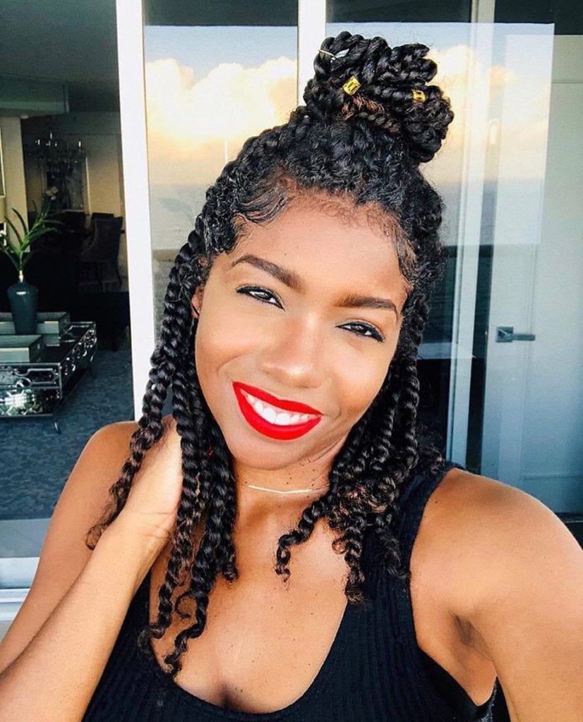 42+ Passion Twists, Spring Twist, and Braided Hairstyles Hello Bombshell!