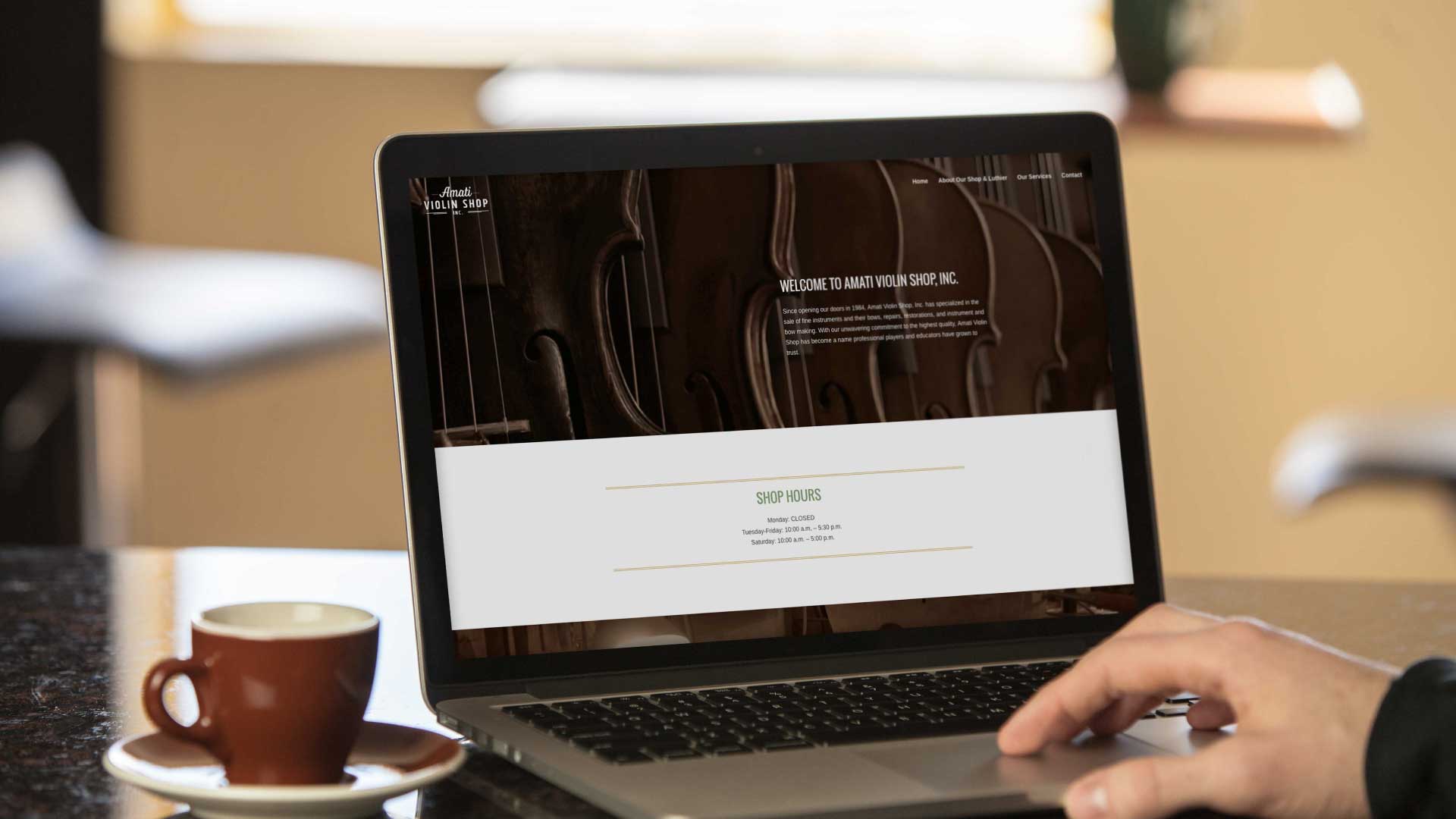 Amati Violin Shop Brightspot Creative