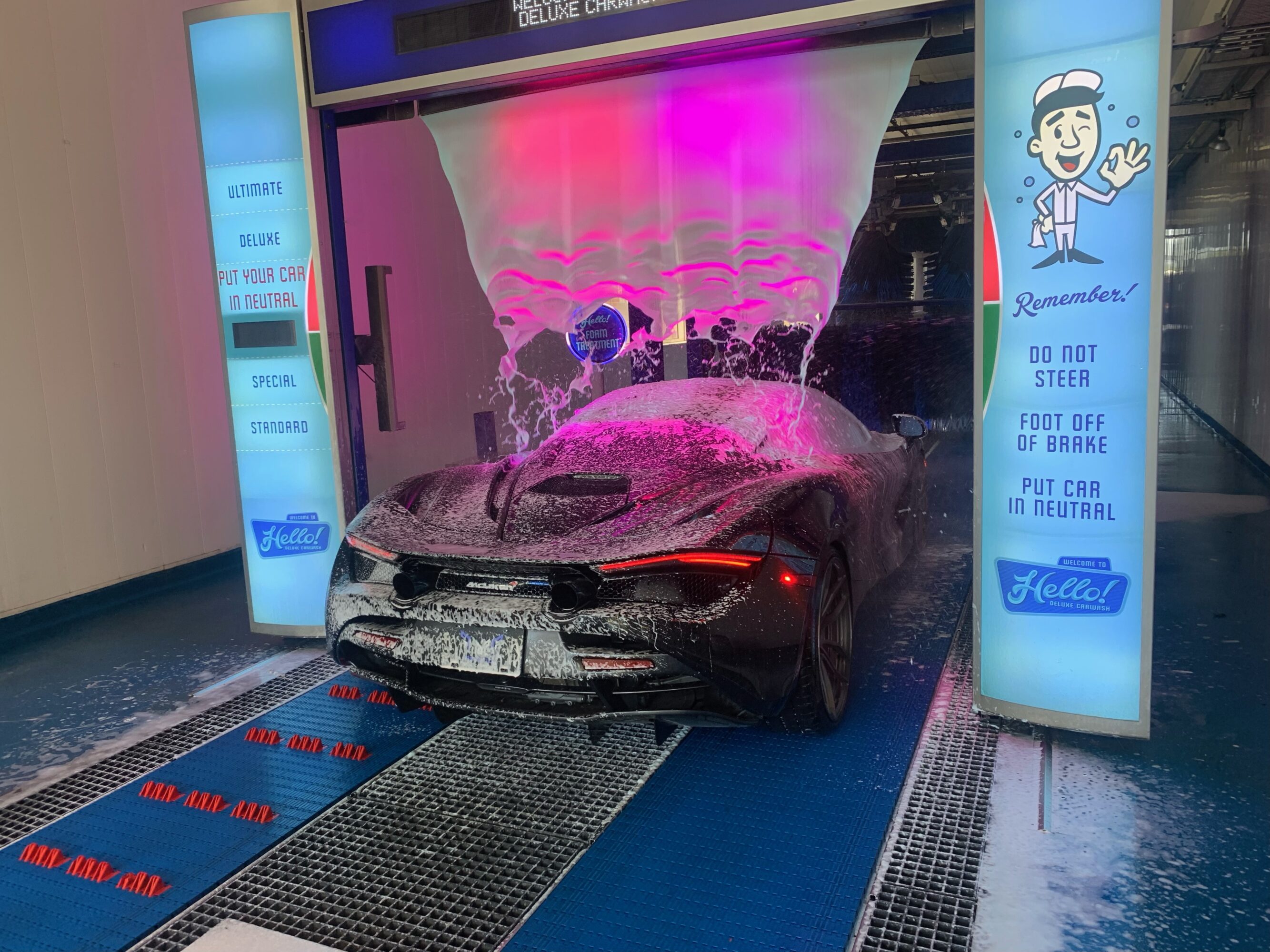 Central Park Hello Deluxe Car Wash