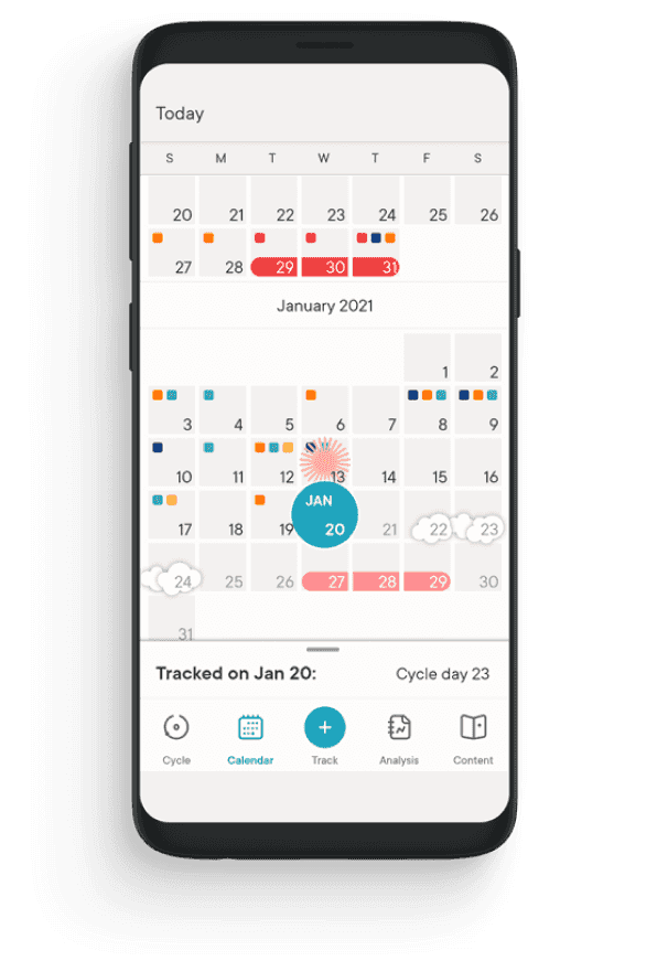 Clue Period & Ovulation Tracker with Ovulation Calendar for iOS