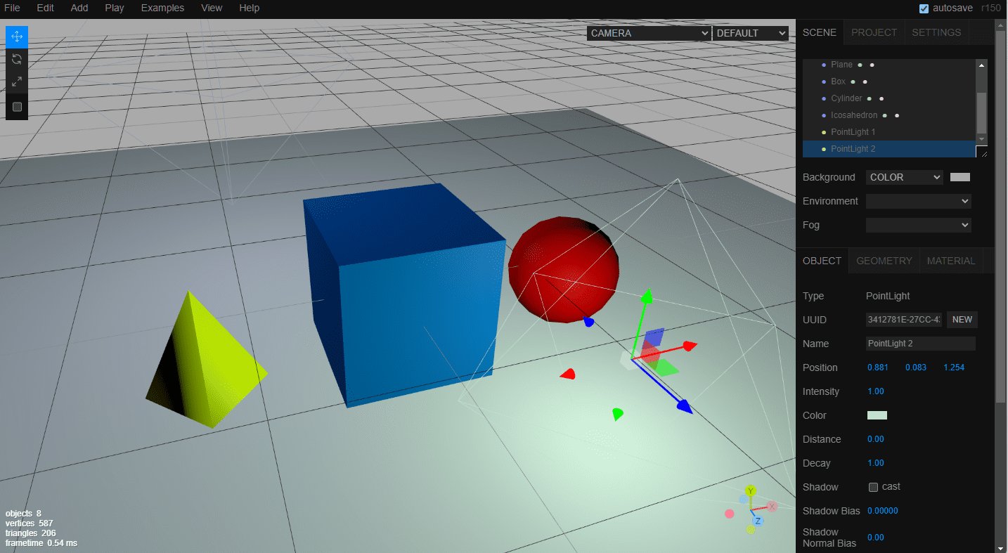 GL three.js Eine Einführung in die Erstellung von 3DWelten