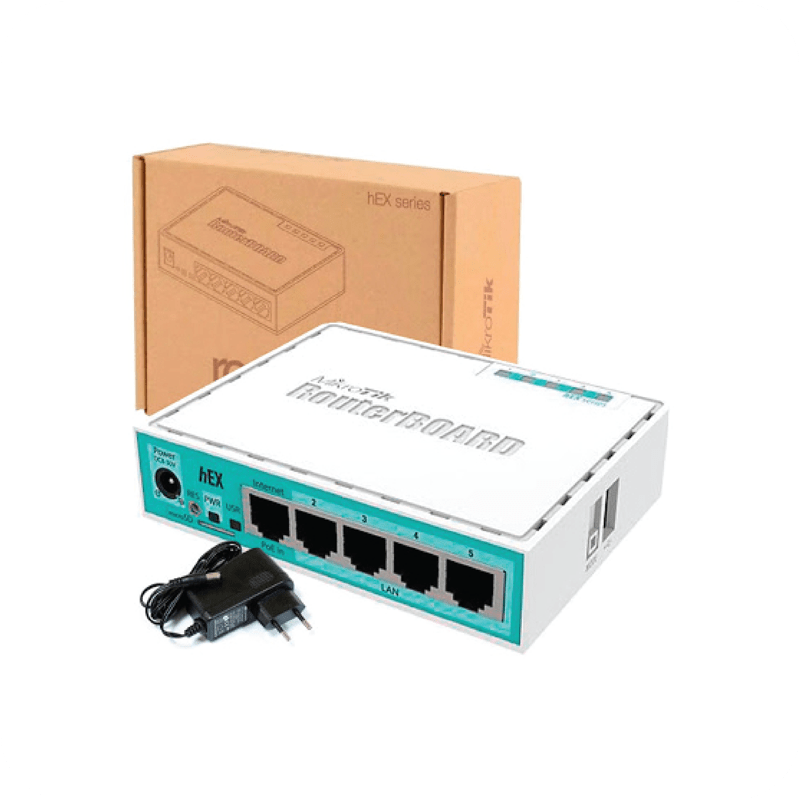 Mikrotik Hex RB750GR3 Plastic Body Gigabit Ethernet Router – Hello